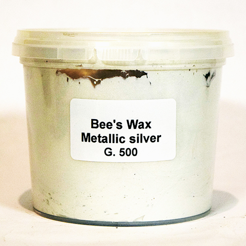 IT 9255 Metallic Bees Wax Silver 500g