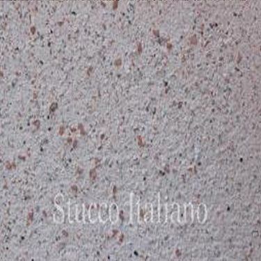 traditional ventian dilavato stucco plaster with granules of terracotta
