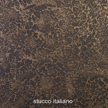 Lava Stucco with crater effect finish